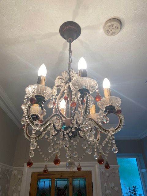 Glass Chandelier