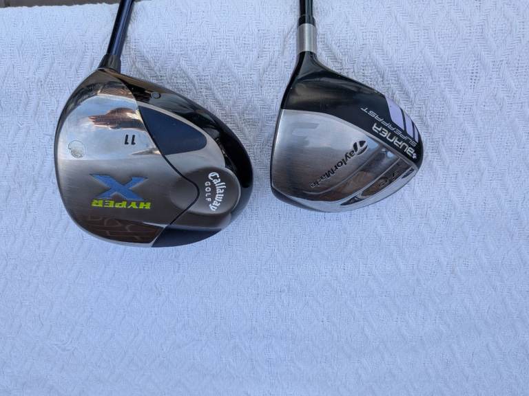 Callaway Hyper X Driver & TaylorMade Burner Fairway Wood