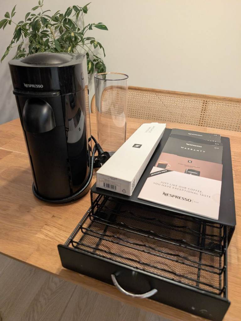 Nespresso Vertuo Pop Coffee Machine with Pod Holder