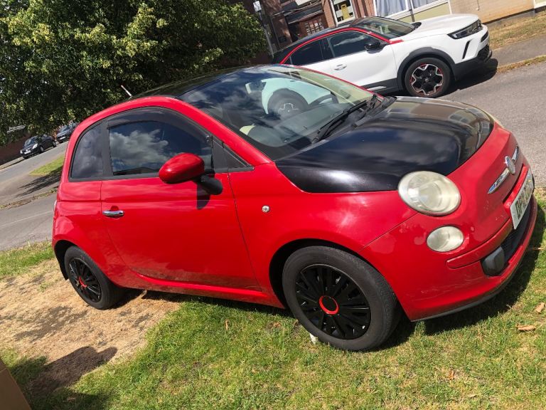 auto fiat 500 low miles 