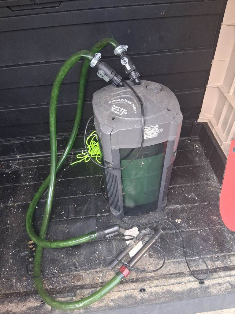 aqua 1 pressurised external filter 