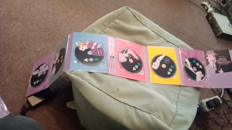 boxset of the pink panther films