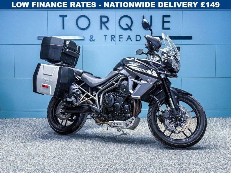 2016 16 TRIUMPH TIGER 800 XRX LOW 800 - 1800 MILES - ONE OWNER - FULL LUGGAGE
