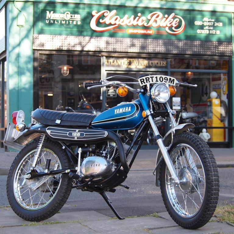 1973 Yamaha DT125 AS3 Torque Induction Classic Vintage, Genuine UK Model