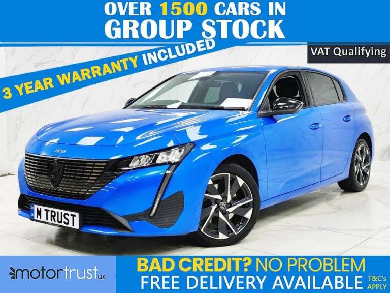 2022 Peugeot 308 1.5 BlueHDi Allure Premium Hatchback 5dr Diesel EAT Euro 6 (s/s) (130 ps) Hatchb...