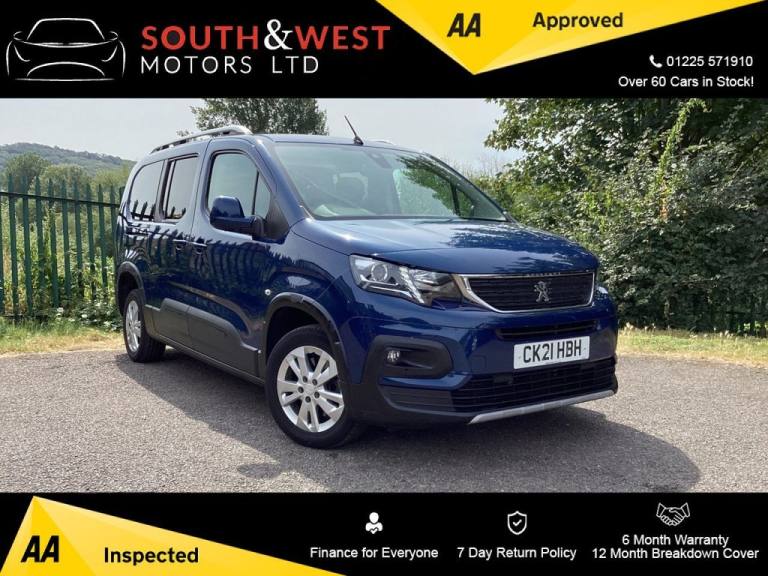 2021 Peugeot Rifter 1.5 BlueHDi Allure Premium Long MPV 5dr Diesel Manual Euro 6 (s/s) (100 ps) M...