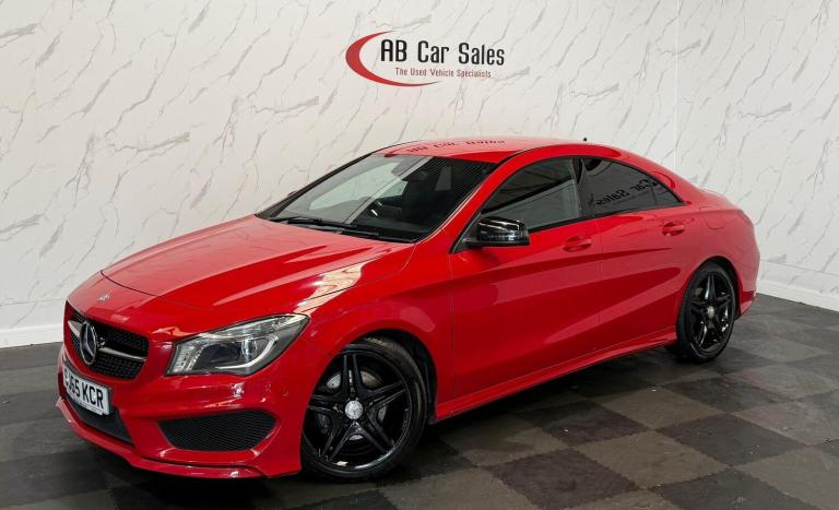 2015 Mercedes-Benz CLA 1.6 CLA180 AMG Sport Coupe 7G-DCT Euro 6 (s/s) 4dr SALOON Petrol Automatic