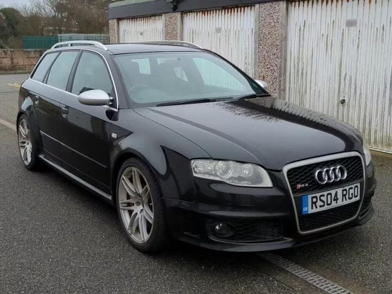 2007 [07] AUDI RS4 4.2 V8 PETROL QUATTRO ESTATE BLACK MANUAL ULEZ 167K FSH