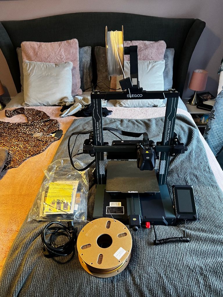 Elegoo Neptune 4 3d printer, as new 