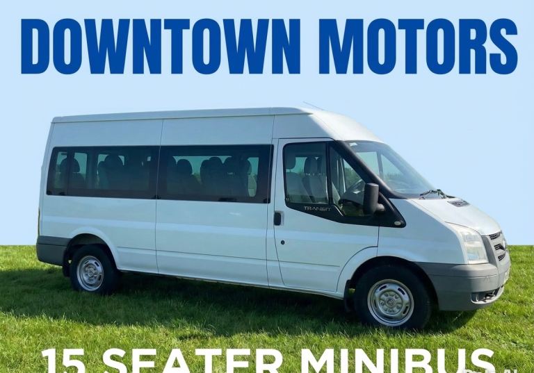 2009 Ford Transit 2.4 TDCI LWB  15 seater minibus 
