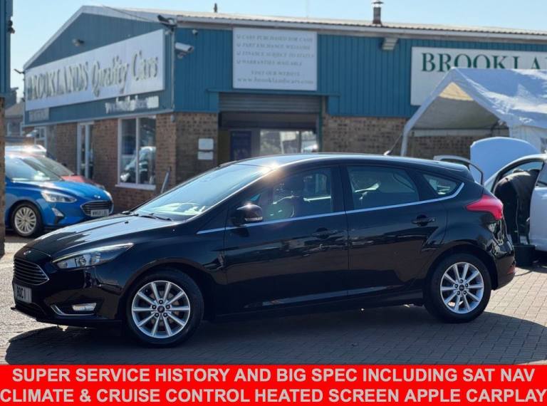 2017 Ford Focus 1.5 TDCi Titanium Hatchback 5Door Shadow Black Diesel Manual Euro 6 (s/s) ( Hatch...