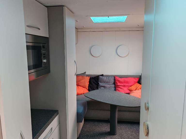 Bright contemporary motorhome for two