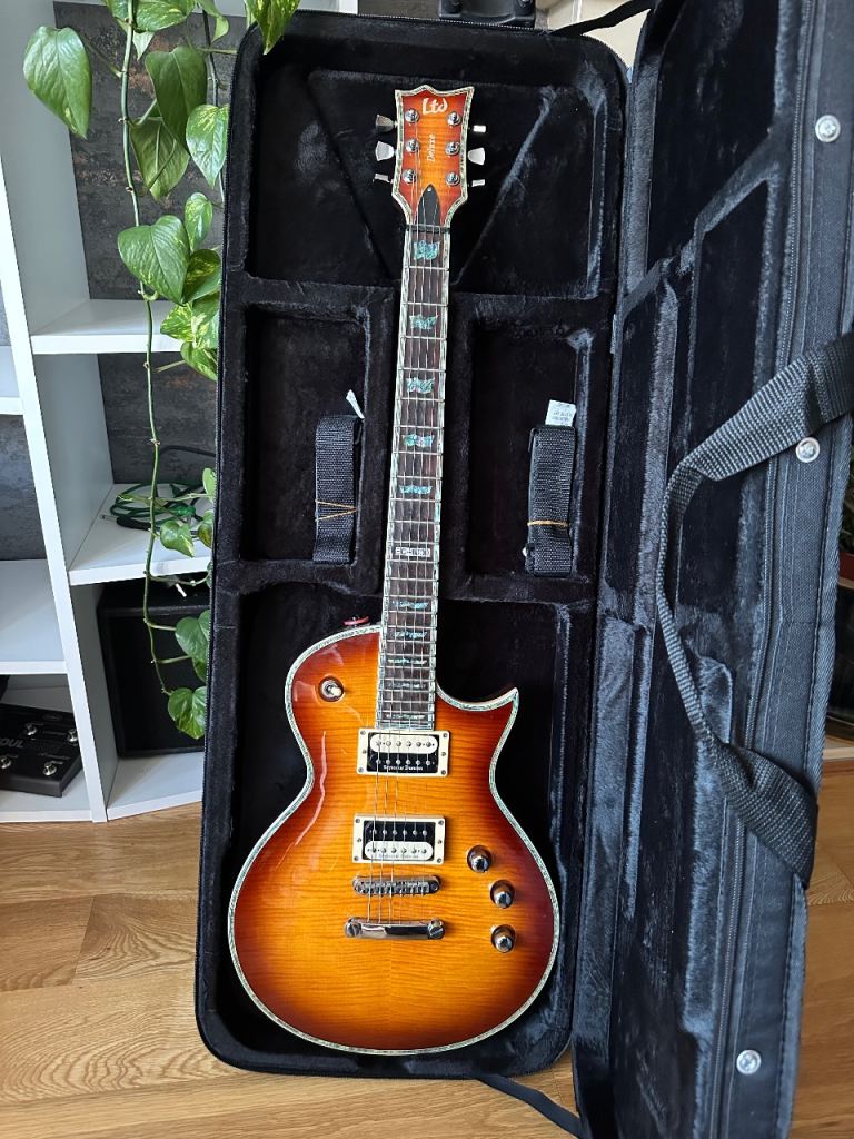 LTD Deluxe Electric Guitar – Excellent Condition with Case