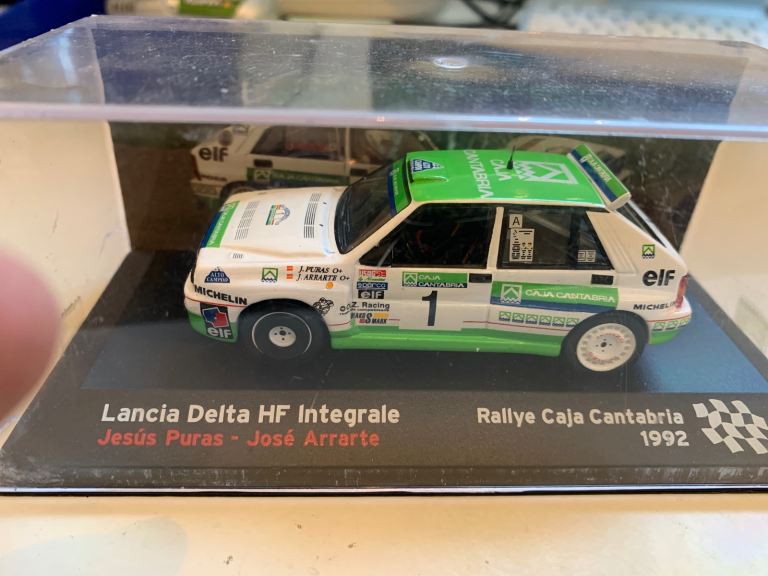 Rally Cars boxed and mint