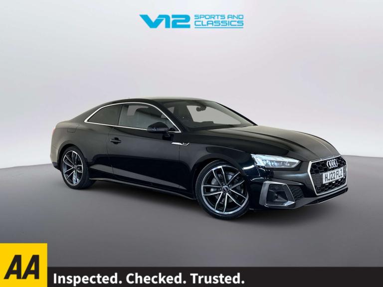 2022 Audi A5 2.0 TFSI 40 S line Coupe 2dr Petrol S Tronic Euro 6 (s/s) (204 ps) Coupe Petrol Auto...