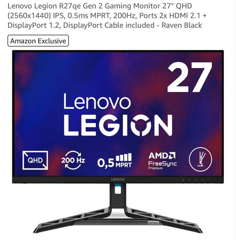 Lenovo monitor