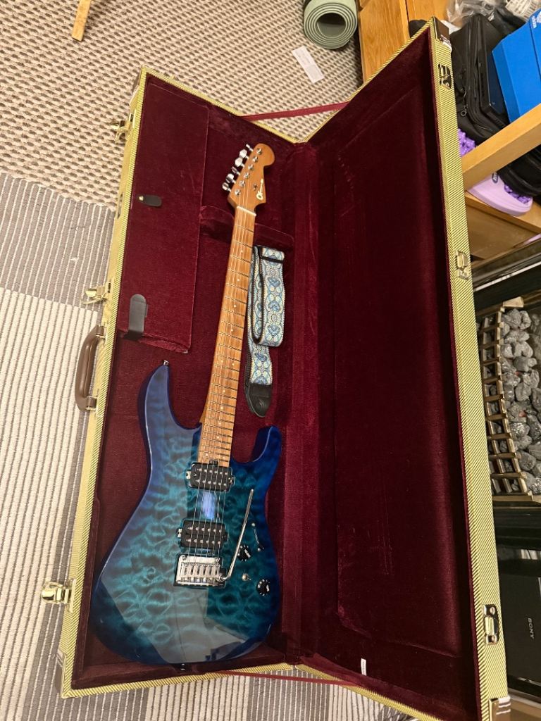 Charvel PRO-MOD DK24 HH 2PT CM QM Good As New