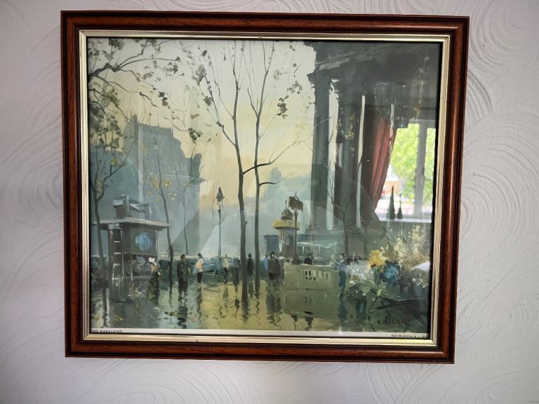 Print from painting by C Klugh