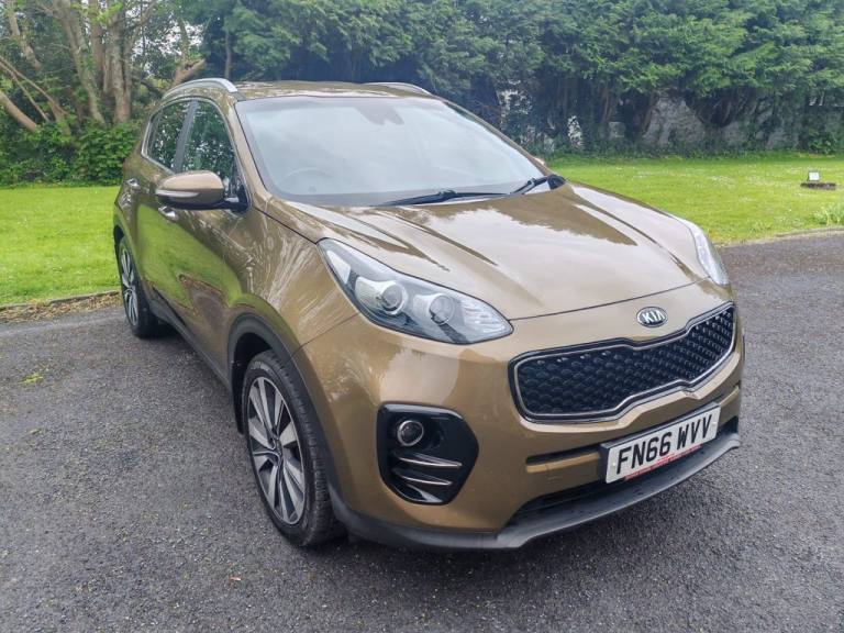 2016 66 KIA SPORTAGE 1.7 CRDI 3 SUV 5DR DIESEL MANUAL EURO 6 (S/S) (114 BHP) DIE