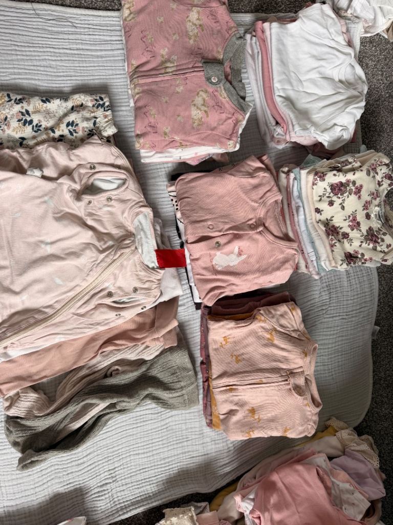 Baby Girl Clothes Bundle – 0–3 Months – Excellent Condition