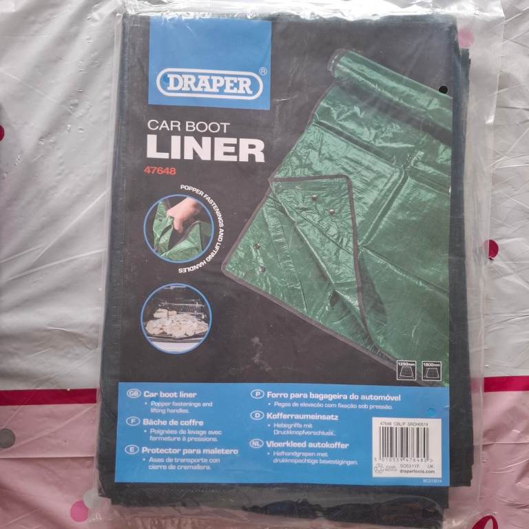 Draper Car Boot Liner