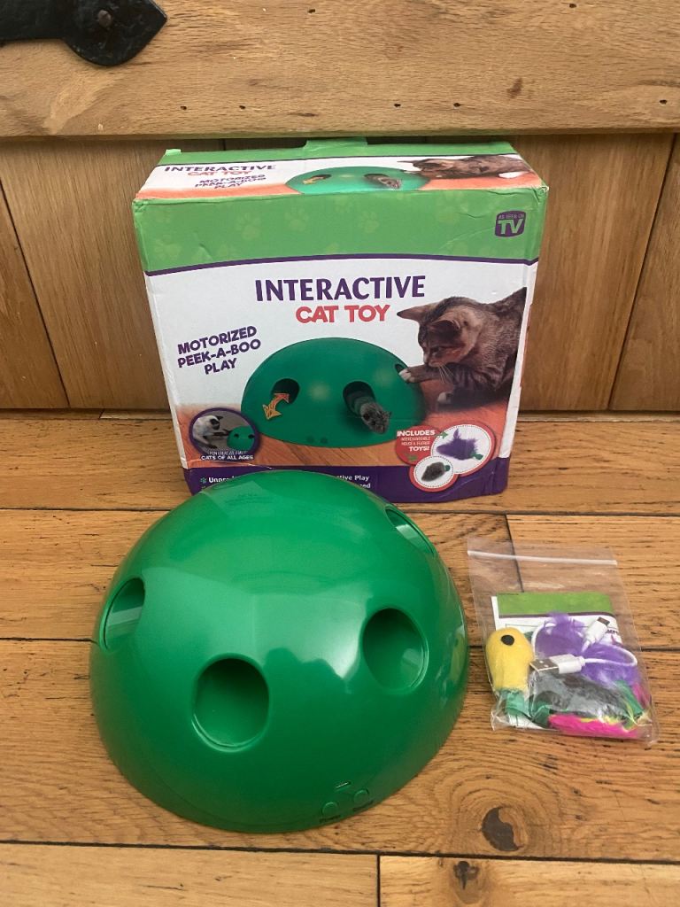 JML Pop N Play Interactive Cat Toy