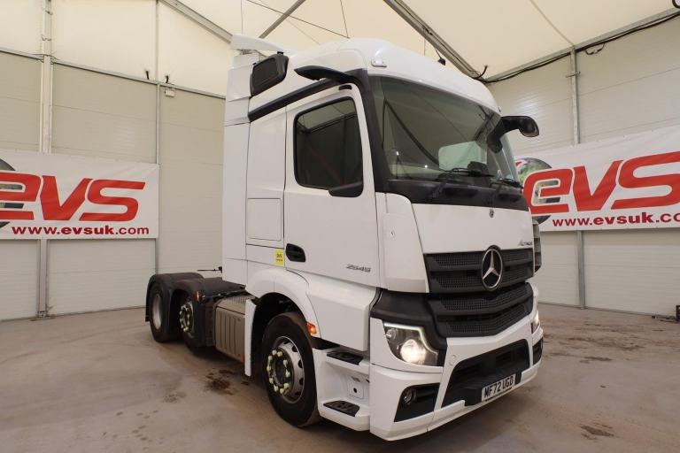 2022 (72 PLATE) Mercedes Benz Actros 2545 6x2 Euro 6 Tractor Units
