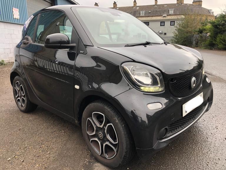 2019 SMART FORTWO 0.9 Turbo Prime Premium 2dr Auto. 1 Owner. Damaged Repaired 