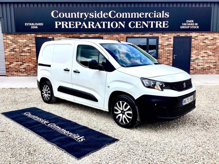 2021 Peugeot Partner 1.5HDI 1000 100BHP PROFESSIONAL VAN / ONE OWNER / TOP SPEC / TWIN DOORS PANE...