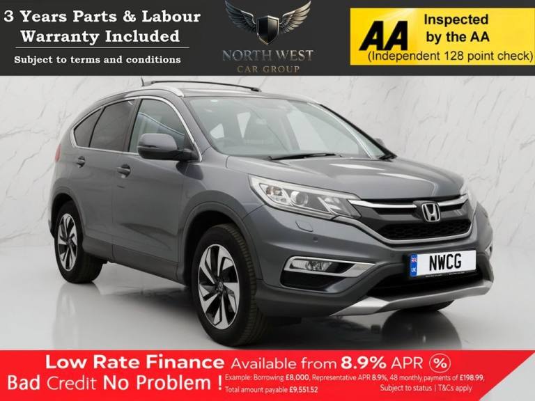 2015 Honda CR-V 1.6 i-DTEC EX SUV 5dr Diesel Manual 4WD Euro 6 (s/s) (160 ps) NATIONWIDE PA ESTAT...