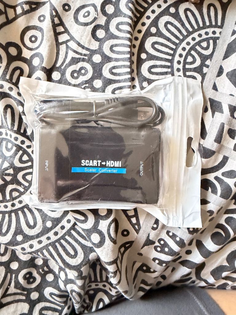 SCART + HDMI Scaler Converter – New, Unused