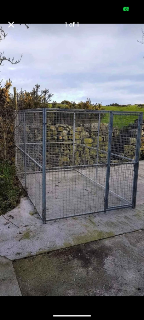 DOG PEN CAN DELIVER RUN KENNEL CAGE 