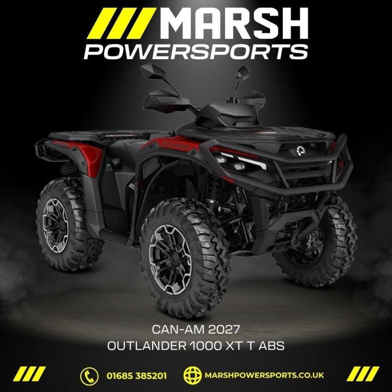 Can-Am Outlander 1000 XT T ABS 2027 - Can-Am Main Dealer - Order Now!