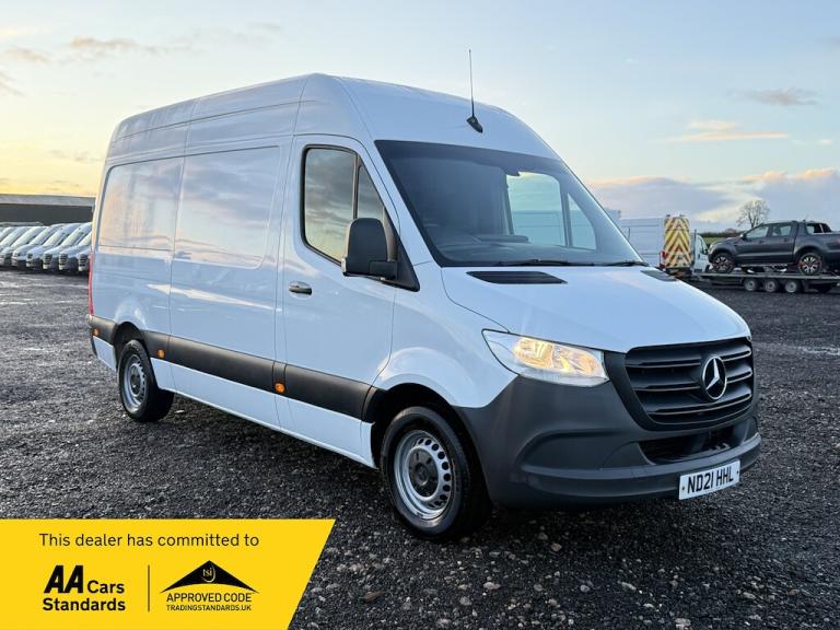 2021 Mercedes-Benz Sprinter 3.5t H2 Progressive Van PANEL VAN DIESEL Manual