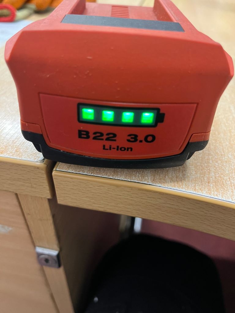 X2 Hilti power tool batteries 