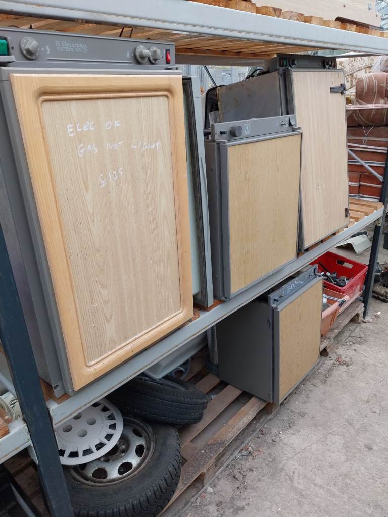 Job lot caravan fridges 