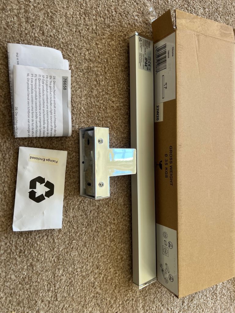 Wayfair Mirror/ Picture Light