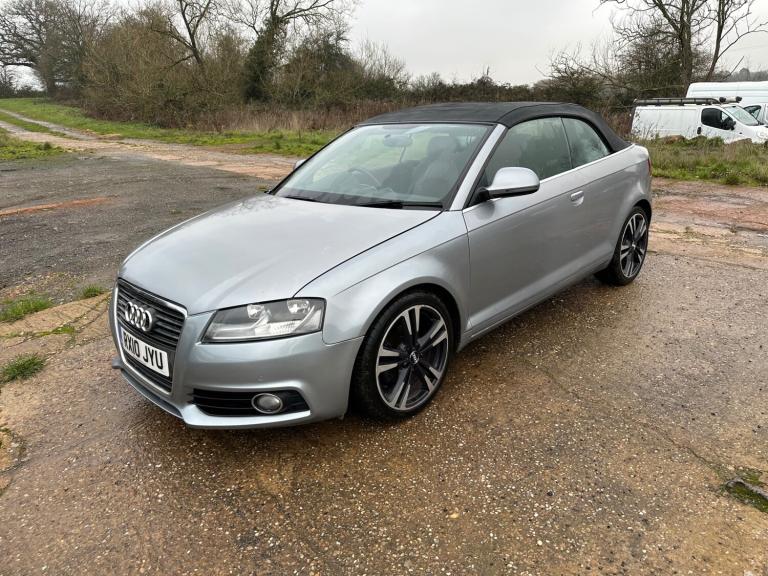 2010 Audi A3 2.0 TDI S LINE 2DR S TRONIC AUTO CONVERTIBLE CONVERTIBLE Diesel Automatic