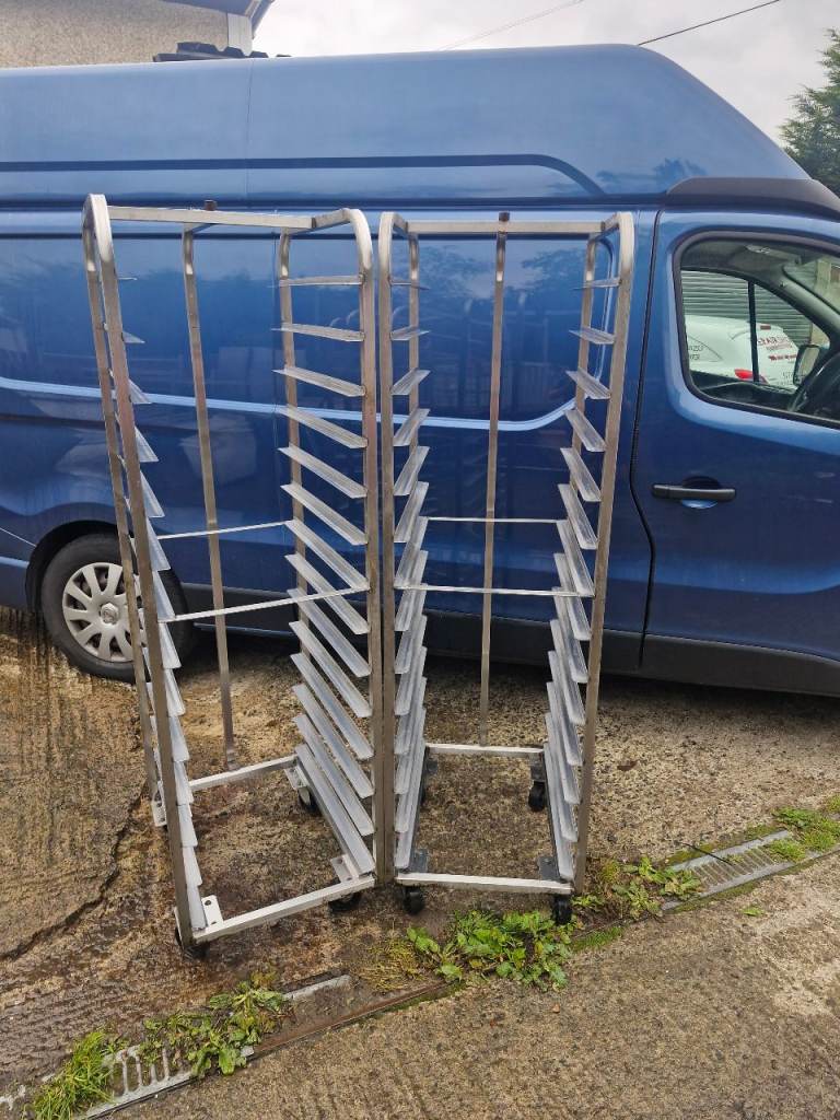 Bakery equipment. Revent rack oven racks