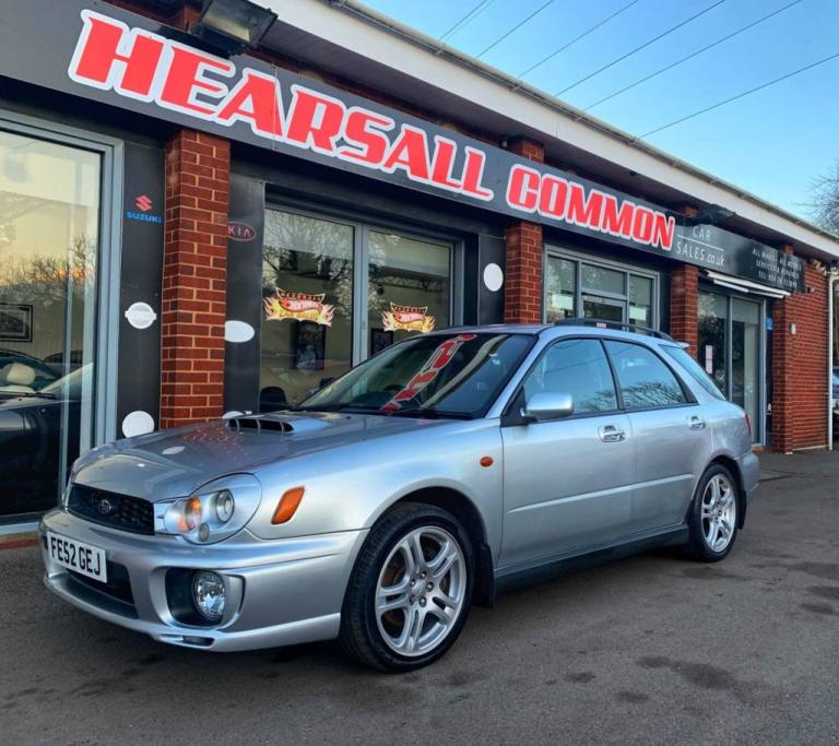 2002 52 SUBARU IMPREZA 2.0 WRX TURBO 5D 224 BHP HPI CLEAR APPRECIATING ASSETT