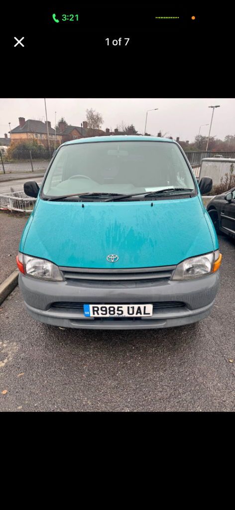 Toyota, HIACE, Panel Van, 1998, 2446 (cc)