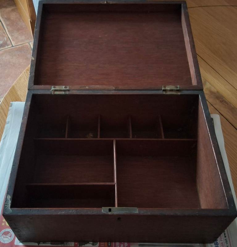 Victorian hardwood box