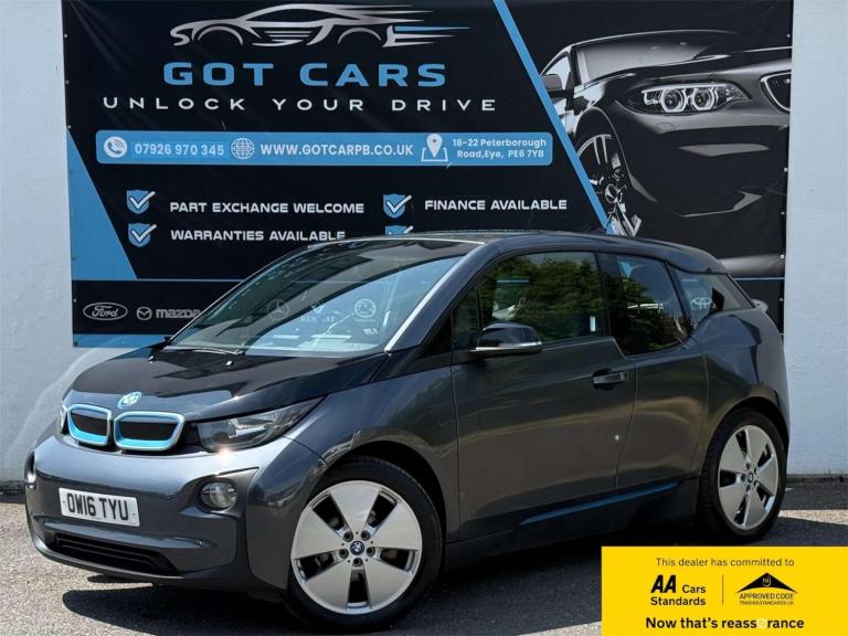 2016 BMW i3 125kW Range Extender 33kWh 5dr Auto HATCHBACK PETROL/ELECTRIC Automatic