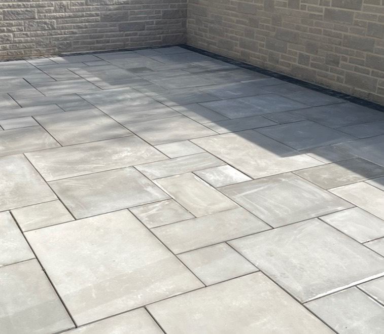 Kandla Grey Smooth Indian sandstone x38 20mm thick New left over from my new patio