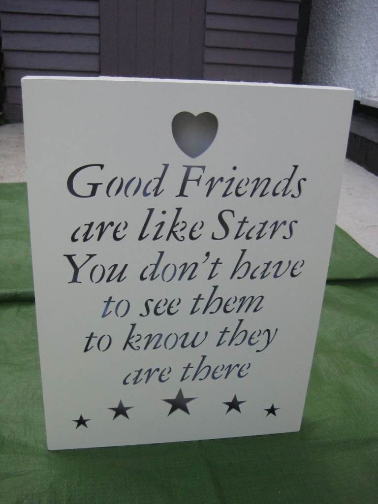 Lights Up Good Friends Are Like Stars LED Display Panel for £5.00