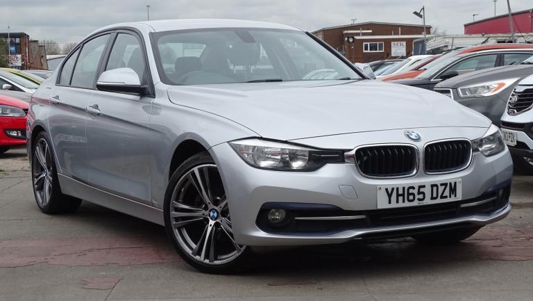 BMW 3 SERIES 2.0 320d Sport Saloon Silver Manual Diesel 2015
