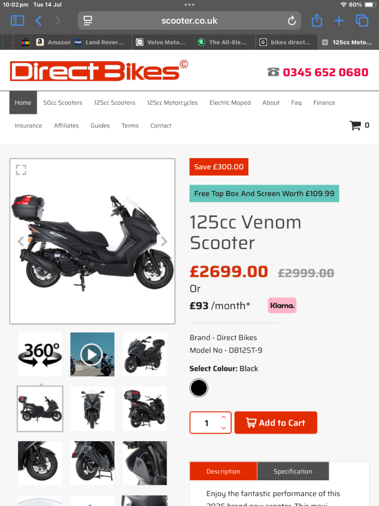 Bought this bike ,never registered it or ran it,
