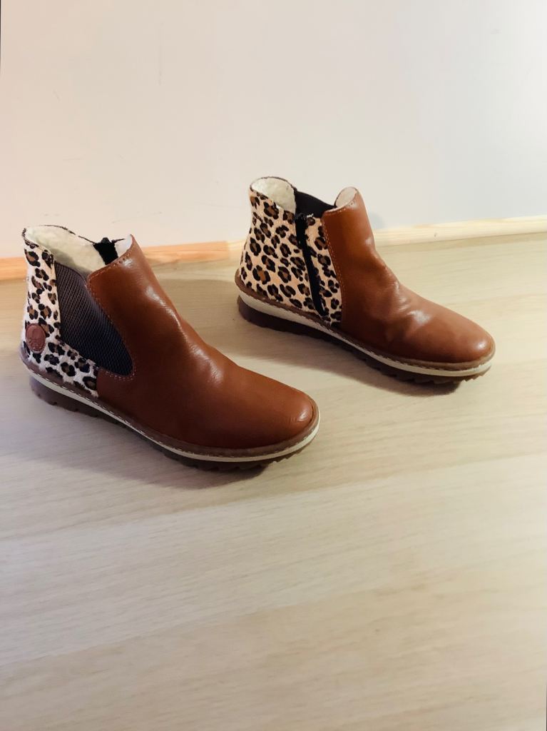 Ladies New Rieka ankle boots 5/38
