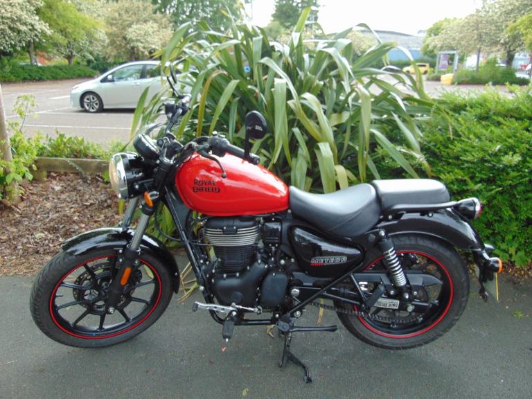 Royal Enfield METEOR 350 E5 2022 2428 dry miles superb looks & condition p/ex ok