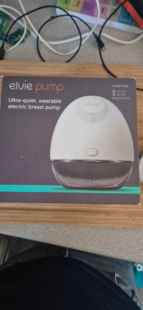 Elvie Pump Ultra-Quiet Wearable Electric Breast Pump